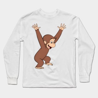 Curious George Happy Long Sleeve T-Shirt